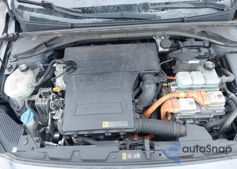 2019 Hyundai Ioniq Hybrid Blue from USA, damaged, VIN KMHC65LC6KU128555